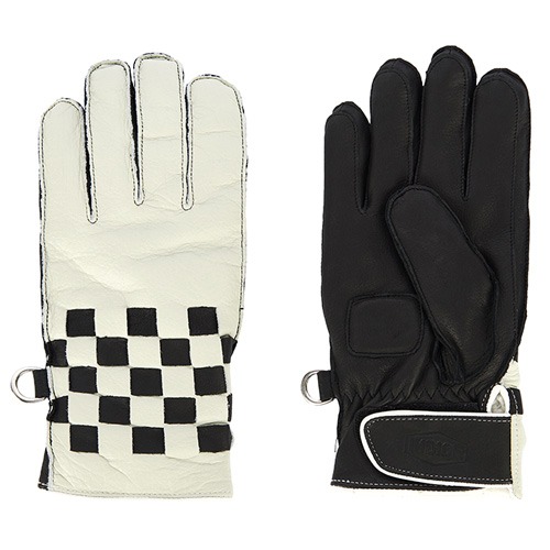 Winter Intre Checkered Deer Gloves Check Edition (DEER/WOOL/White/Black)