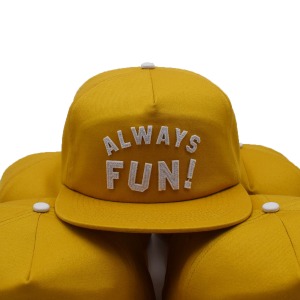 Always Fun Classic CAP(COTTON/YELLOW)