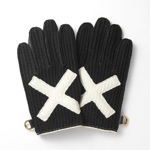 Summer Knit X ALL BLACK Gloves(DEER/KNIT/BLACK)