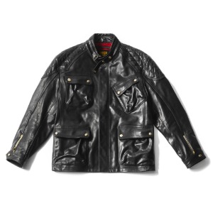 Horse Hide MBrad Leather jacket (BLACK)