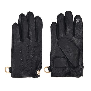 Leather Classic Gloves X SMART TOUCH (DEER/Black)