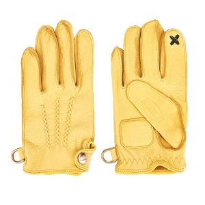 Leather Classic Gloves X SMART TOUCH (DEER/Yellow)