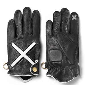 XDeer Leather Gloves X SMART TOUCH  (DEER/Black)