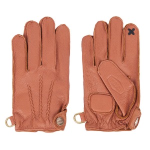 Leather Classic Gloves X SMART TOUCH (DEER/Brown)