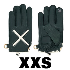 XDeer Leather Gloves X SMART TOUCH  XXS MOTOFLEX Collabo Edition (DEER/D.Green)