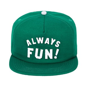 Always Fun Classic CAP(COTTON/GREEN)