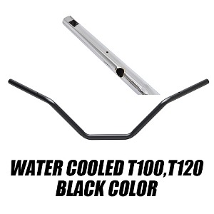 Tracker UP HANDLEBAR BLACK Edition (1inch , TRIUMPH WATER COOLED T100,t120)