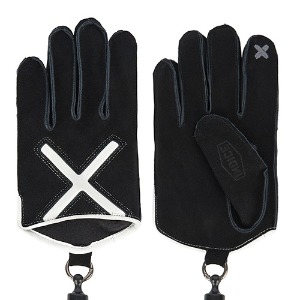 NO HOT X Leather Gloves(COW/BLACK/CAMPING ONLY)