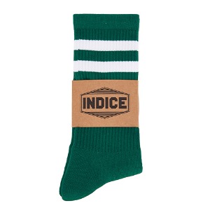 Terrycushion 3-Stripe Socks 2.0 (GREEN/WHITE)