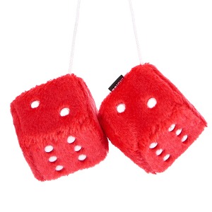 Fuzzy Dice Mobile 2.0 (Red)